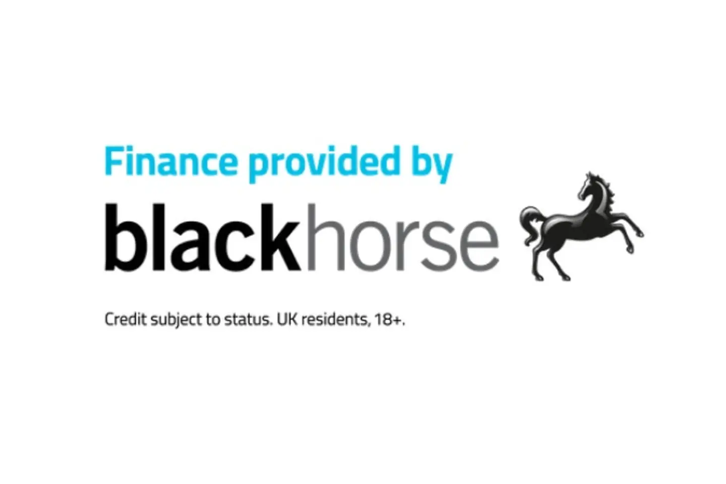 Leading UK car finance provider Black Horse logo