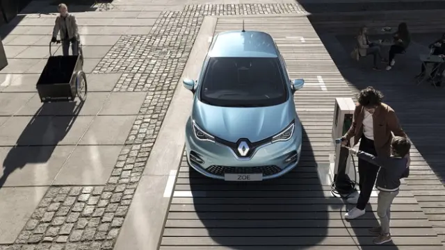 Renault Zoe charging 